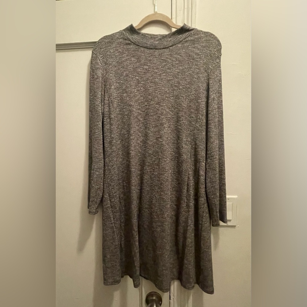 Madewell - Grey - Sweater Mini Dress